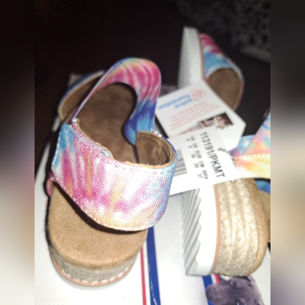 NWT-Skechers memory foam wedge sandals - Picture 10 of 15